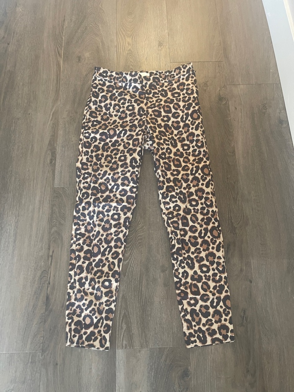 H&M Leopard Print pant  - Brown & Black
